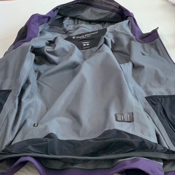 Black Diamond MISSION SHELL Jacket - Nighshade (purple) - Picture 16 of 16